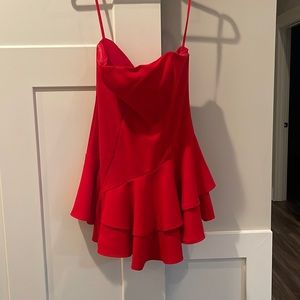 Selfie Leslie Red Dress